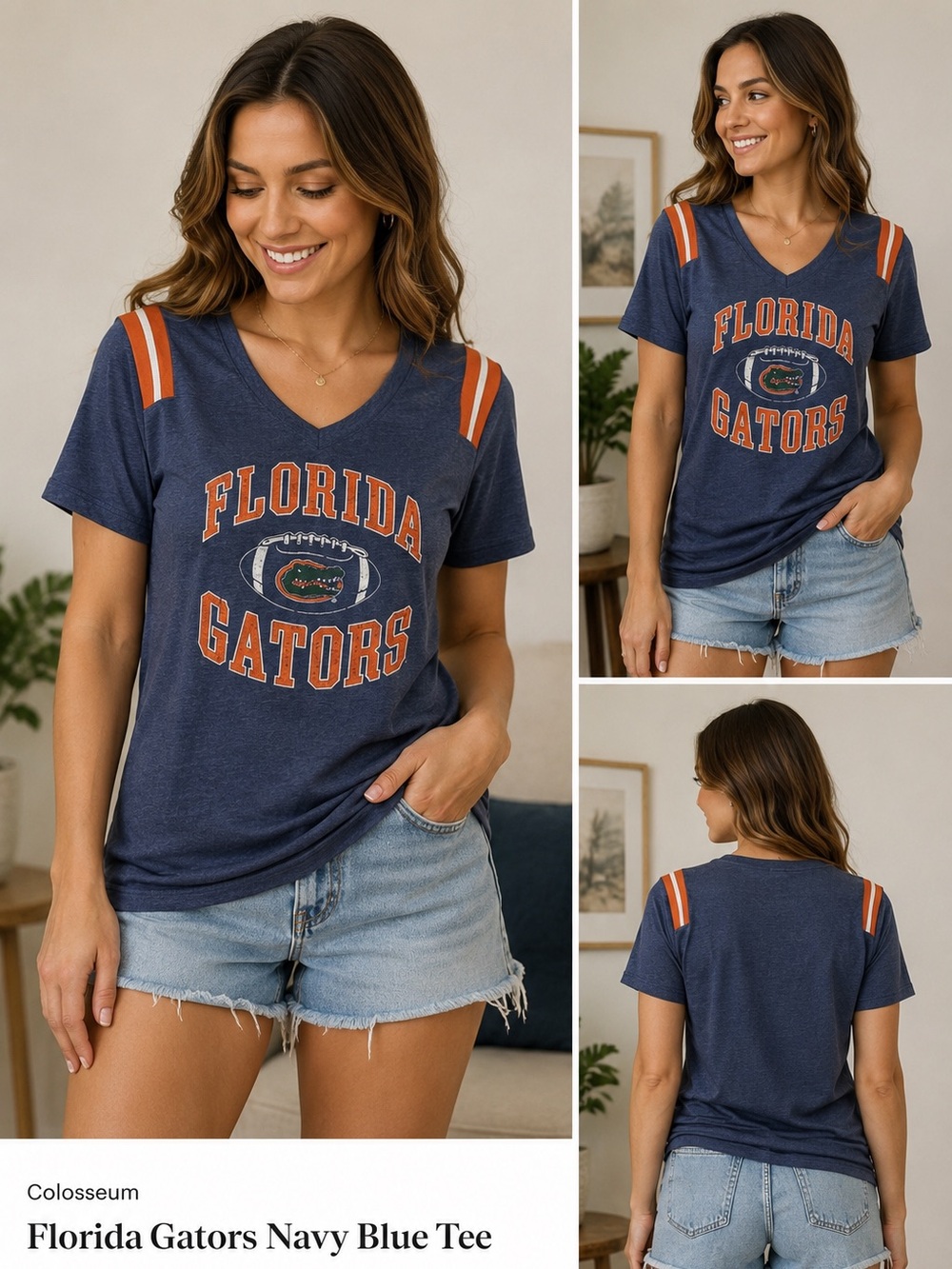 Florida Gators Navy Blue Tee